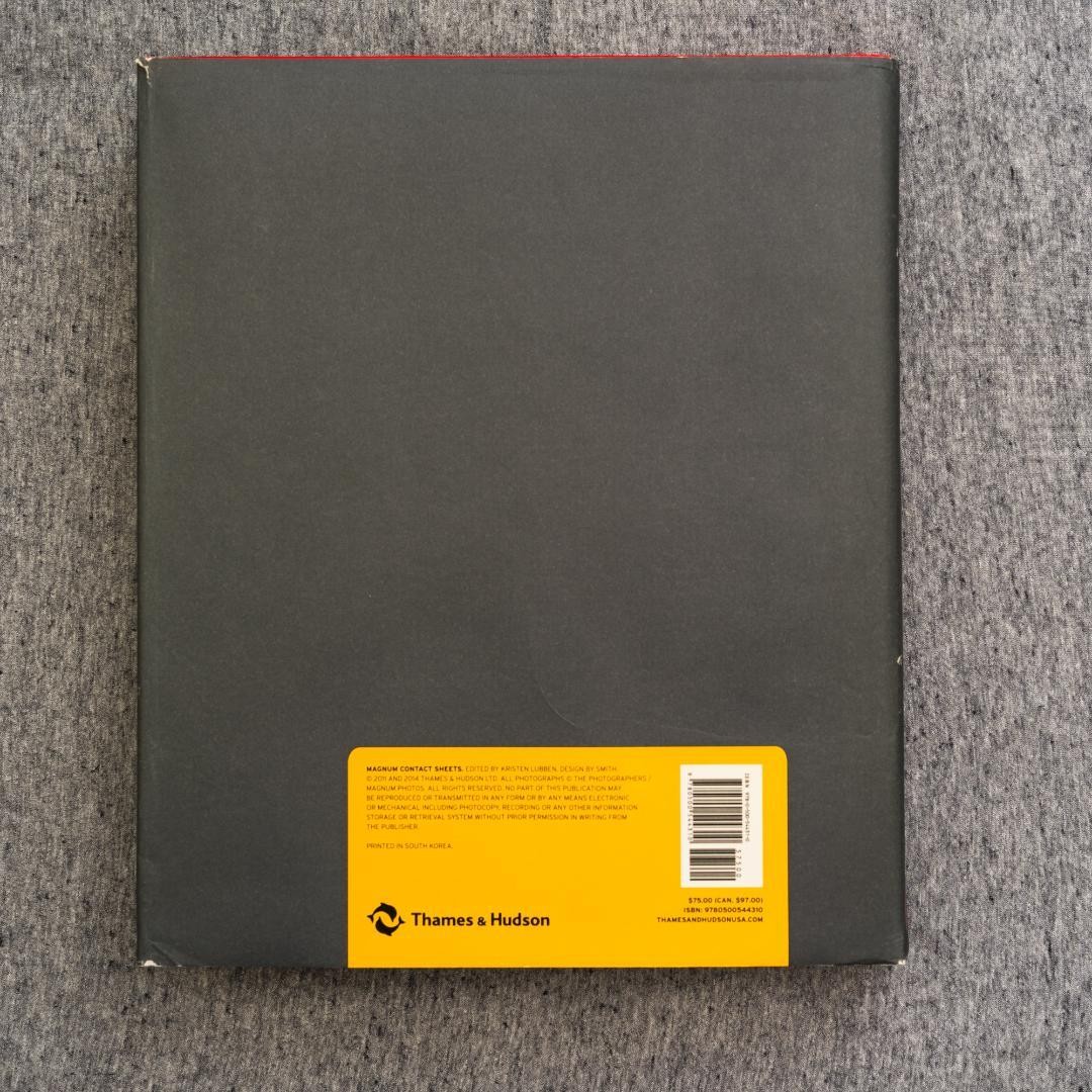 Magnum Contact Sheets Hardcover Photo Book Robert Capa CartierBresson 11×9.4in