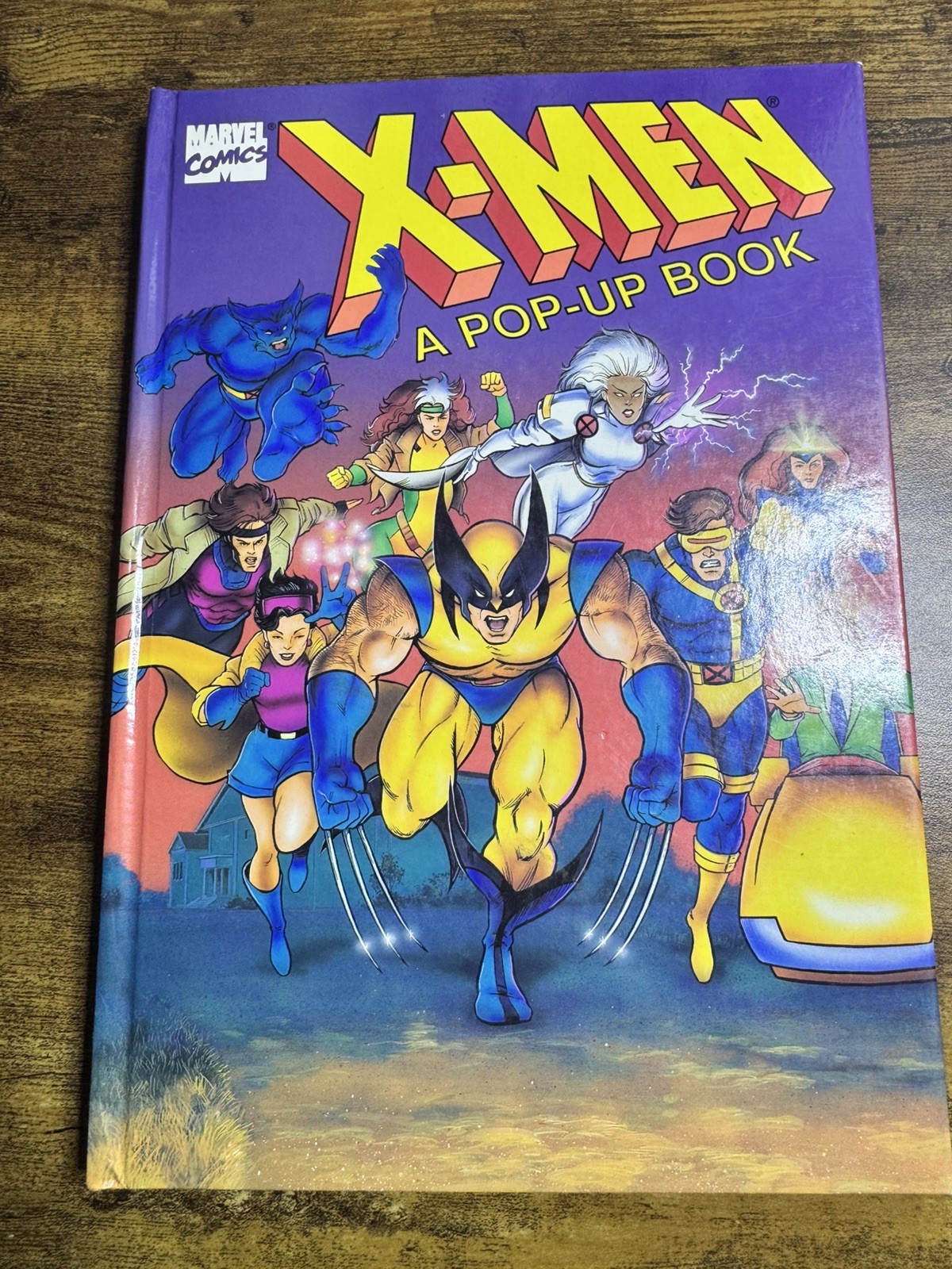 Vintage X-Men: A Pop-Up Book (Marvel Comics) 1994 Random House