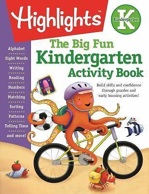 NEW! Highlights Kindergarten “Big Fun Workbook” Puzzles & Learning Activities