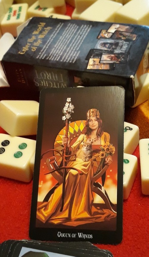 Witches Tarot by Ellen Dugan and Mark Evans (2012, 78 Cards) AS SHOWN