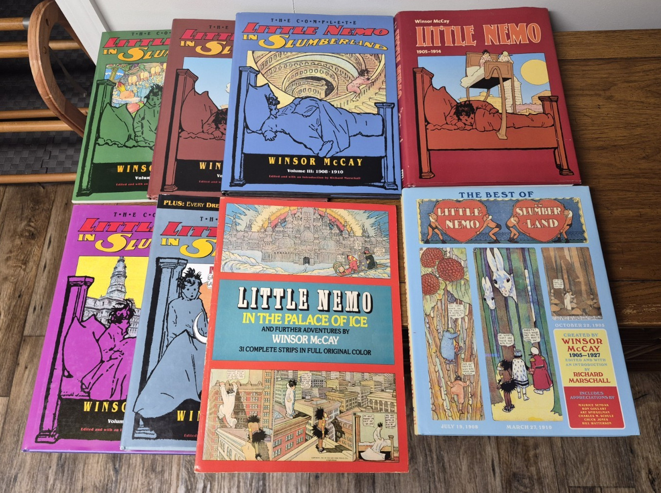 Winsor McCay Best of Little Nemo In Slumberland Vol 1-4+6 Palace of Ice Lot of 8
