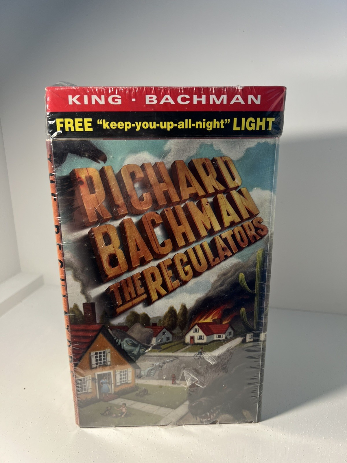 STEPHEN KING DESPERATION RICHARD BACHMAN REGULATORS PROMO SET W/LIGHT Sealed!