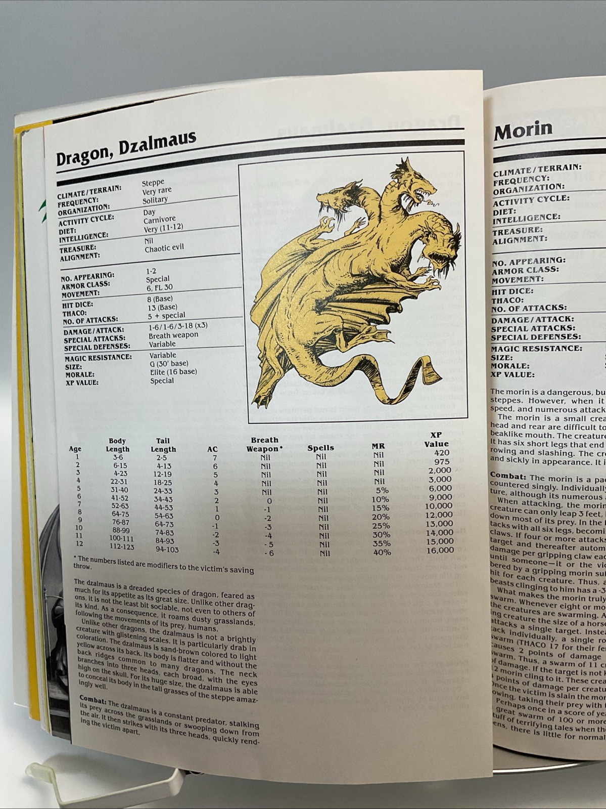Dragon Magazine Issue #163 with Insert | TSR | DnD