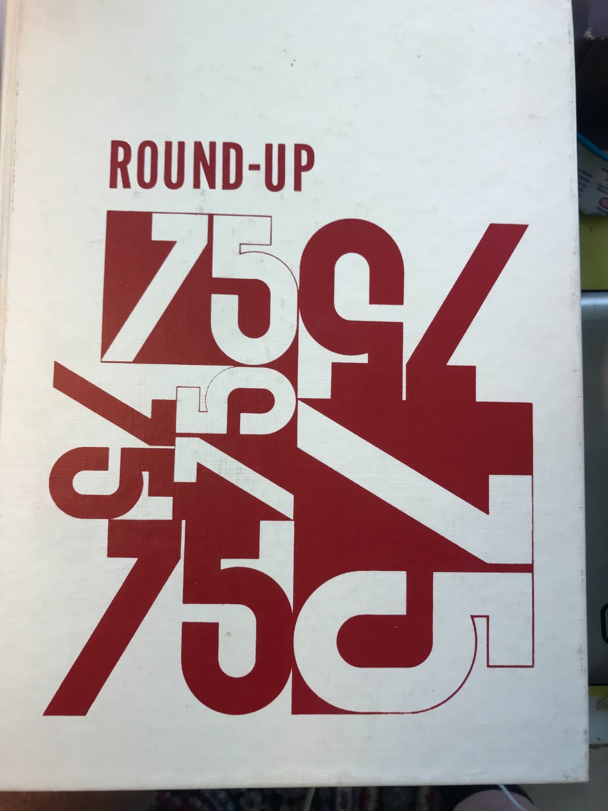 1975 The Round-Up Crockett Junior High School Yearbook, Odessa, Texas
