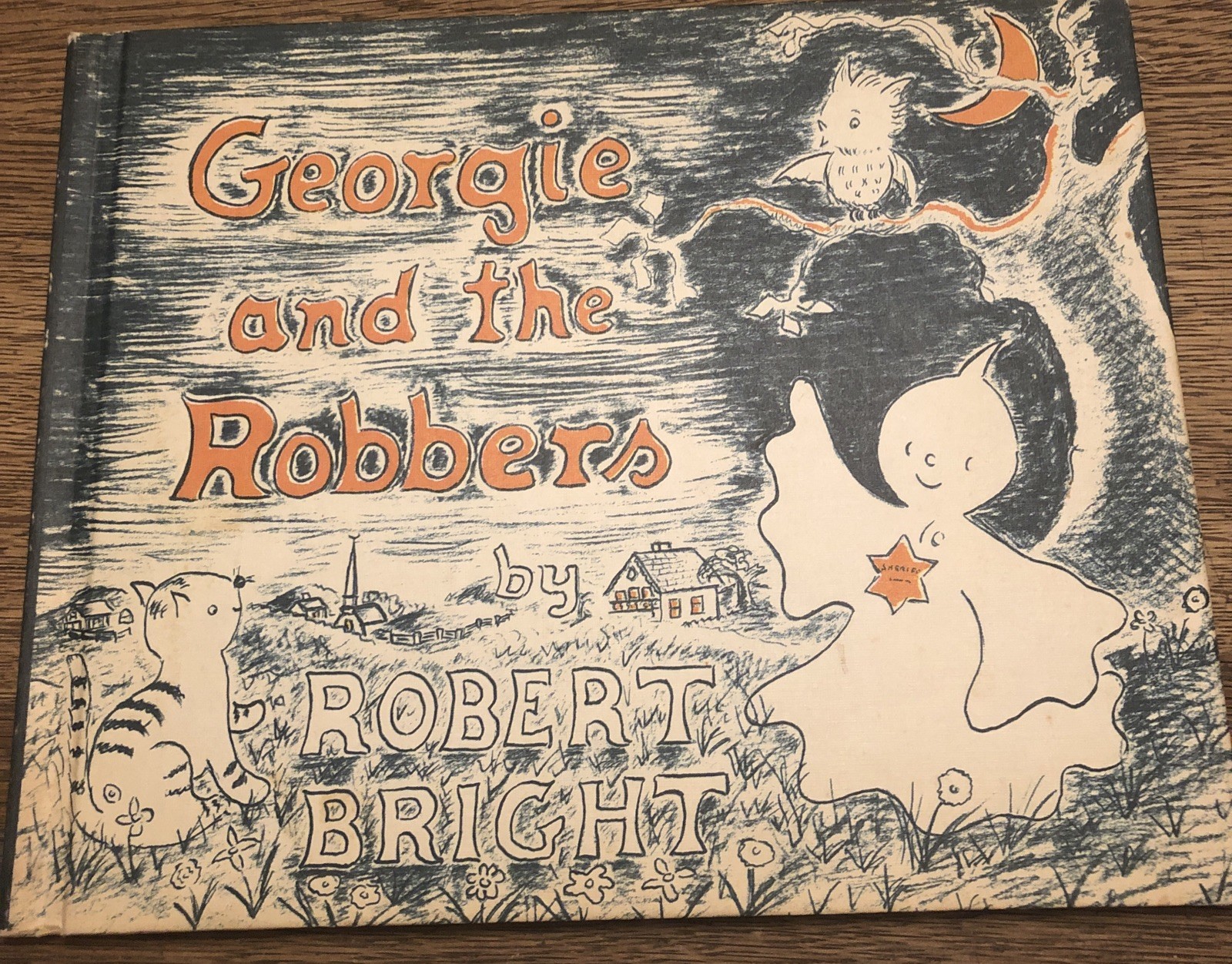 1963 Georgie & The Robbers Robert Bright Ghost Hardcover Book – Doubleday