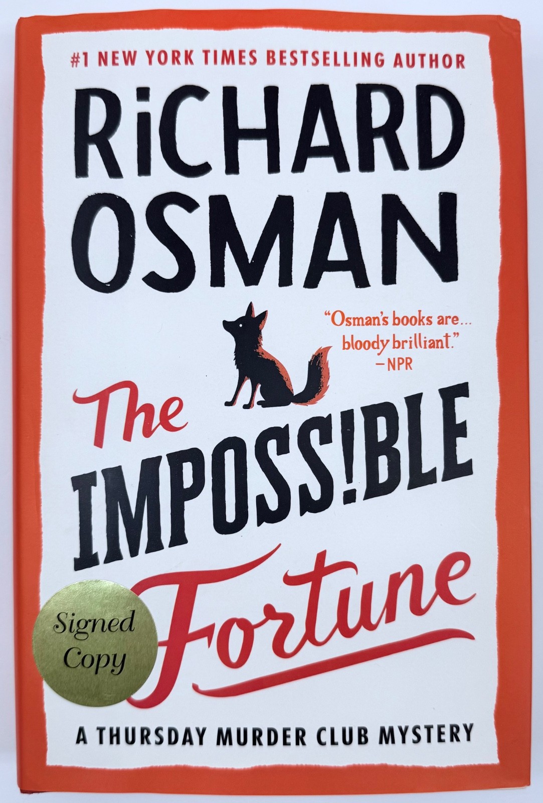 SIGNED – The Impossible Fortune A Thursday Murder Club Mystery byRichard Osman