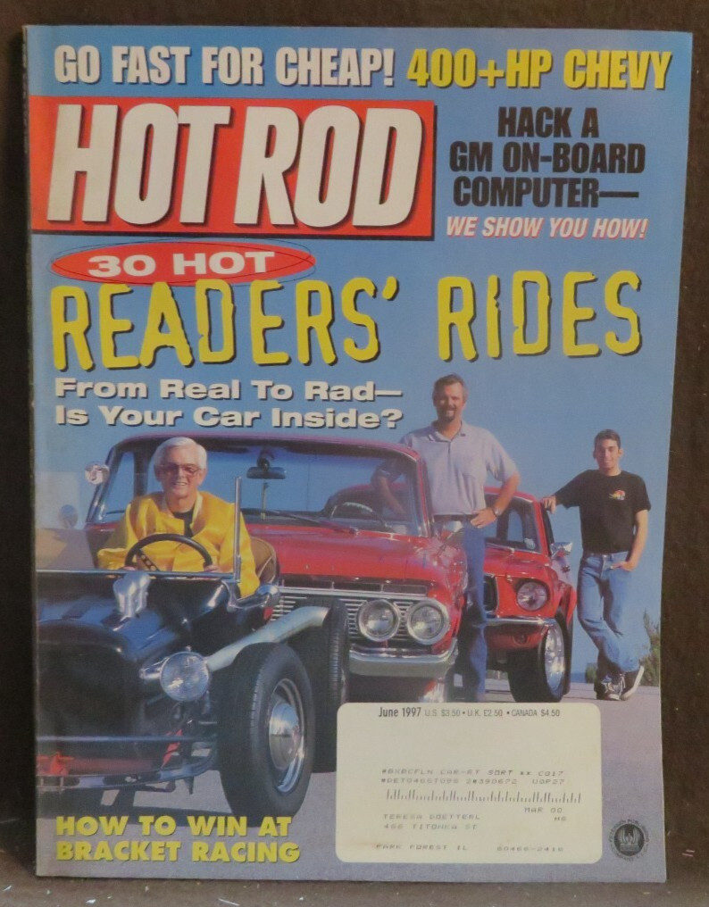 AM318 HOT ROD MAGAZINE JUNE 1997