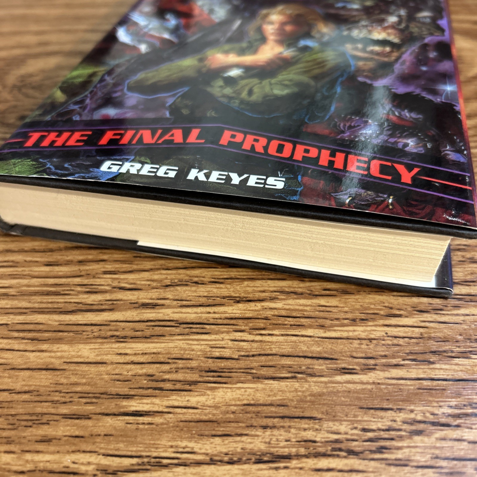 Star Wars The Final Prophecy Greg Keyes Hardcover DJ New Jedi Order Del Rey
