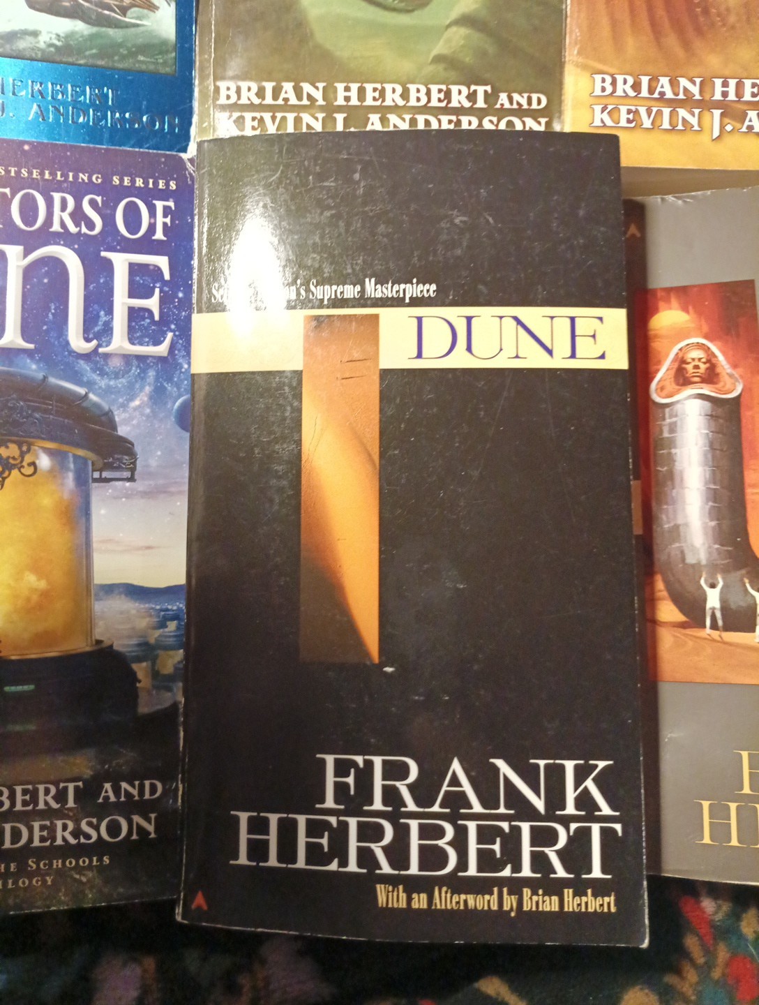 VTG Dune Series – Frank & Brian Herbert, Kevin Anderson PB Book Lot of 8
