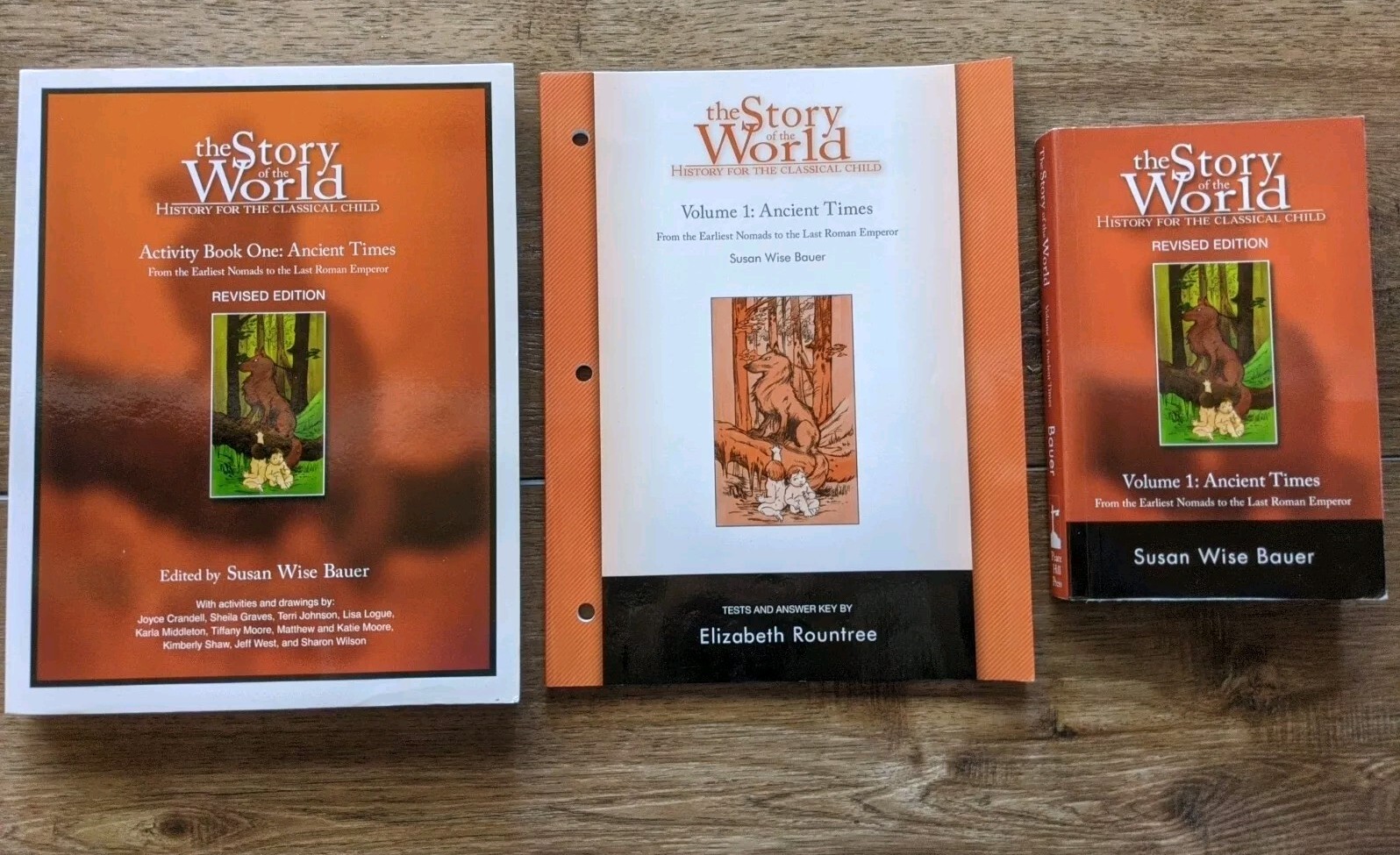Story of the World: History Ancient Times Vol 1 Homeschool Book Textbook Lot ED4