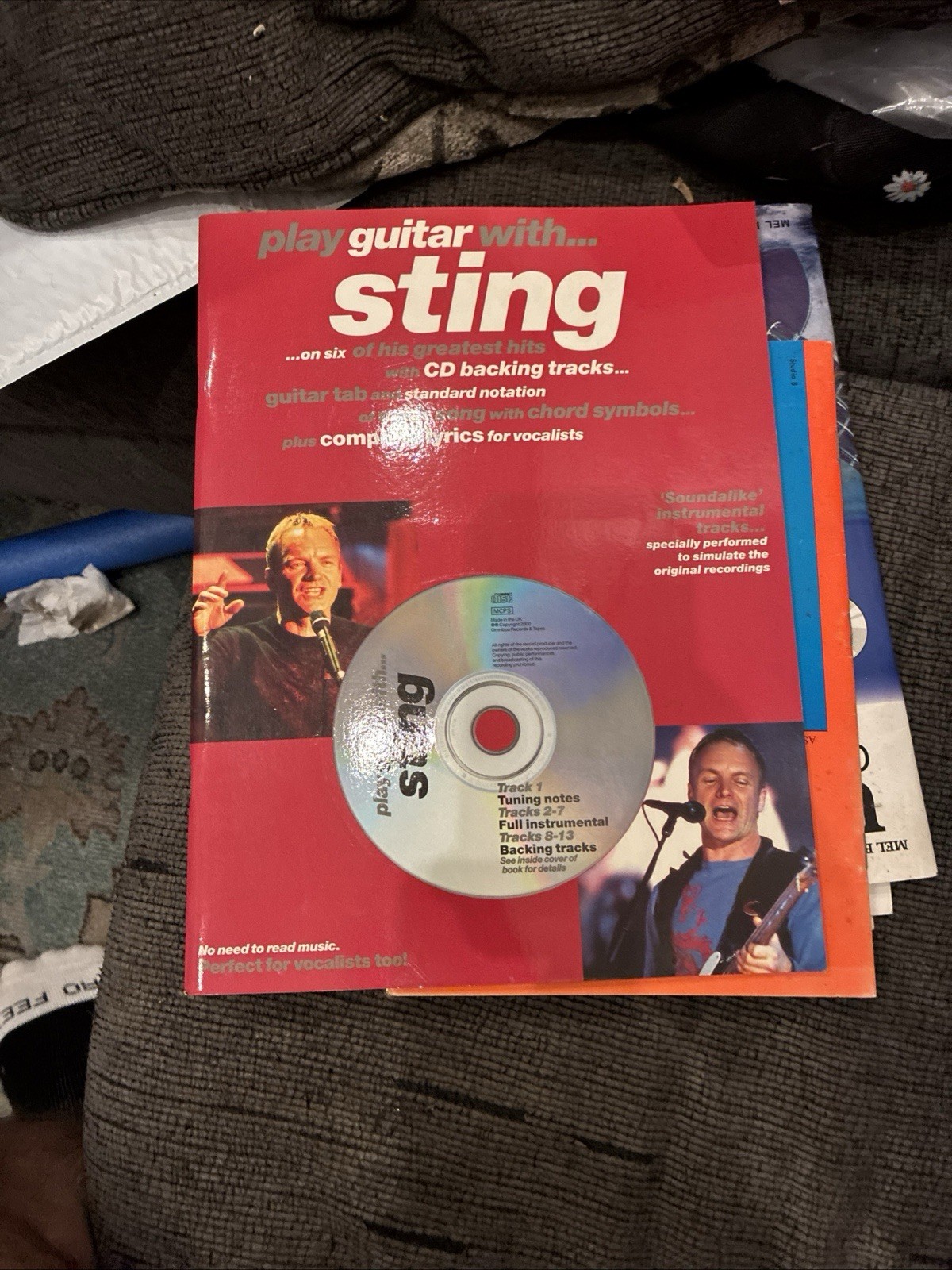 Play Guitar with Sting by Lerner Loren Mixed media product Book With CD