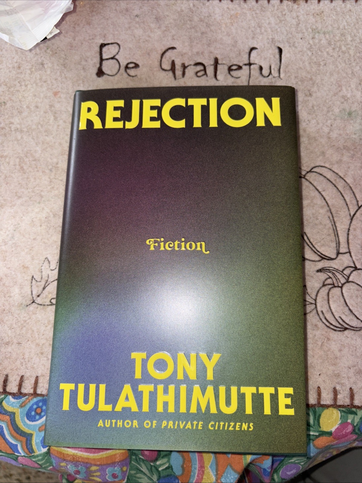 Rejection : Fiction by Tony Tulathimutte (2024, Hardcover)