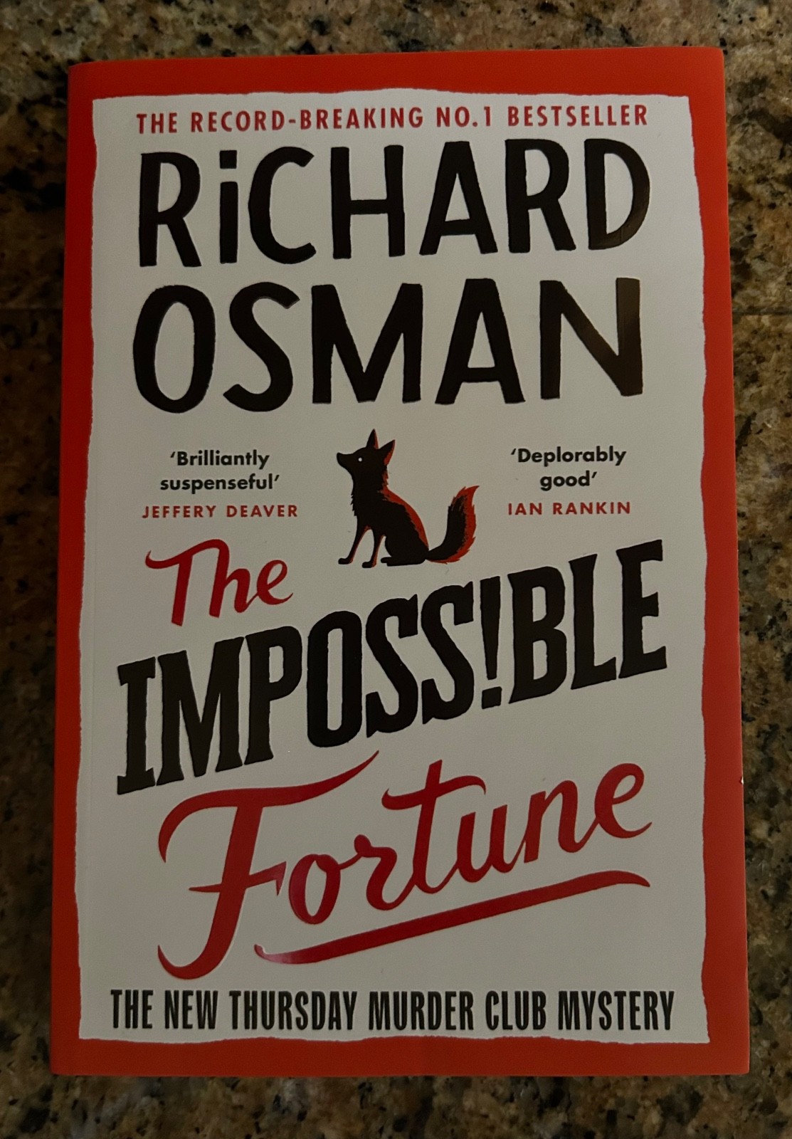 The Impossible Fortune – The Thursday Murder Club #5 – Richard Osman