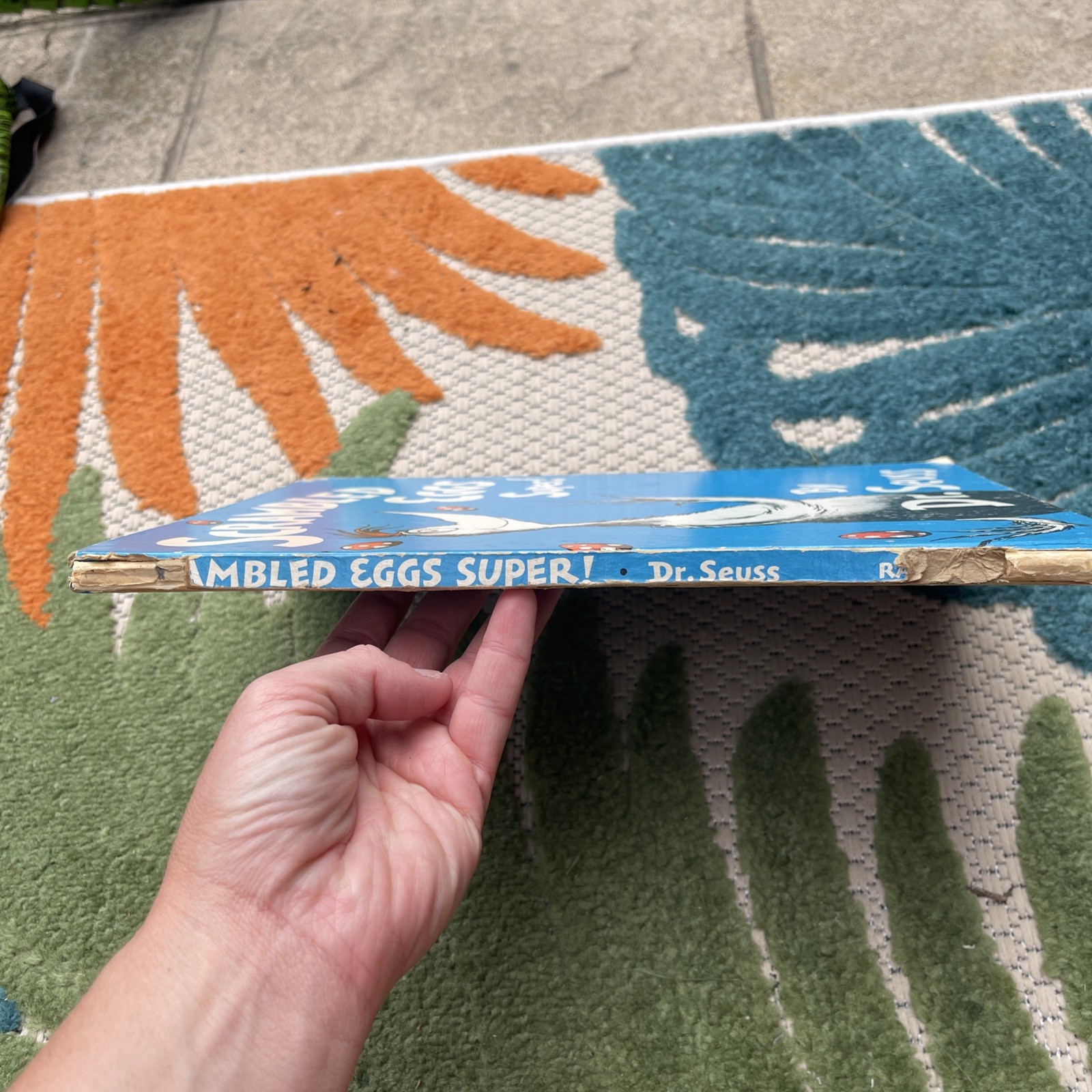 Scrambled Eggs Super! Dr. Seuss 1953 Hardcover Grolier Book Club Edition
