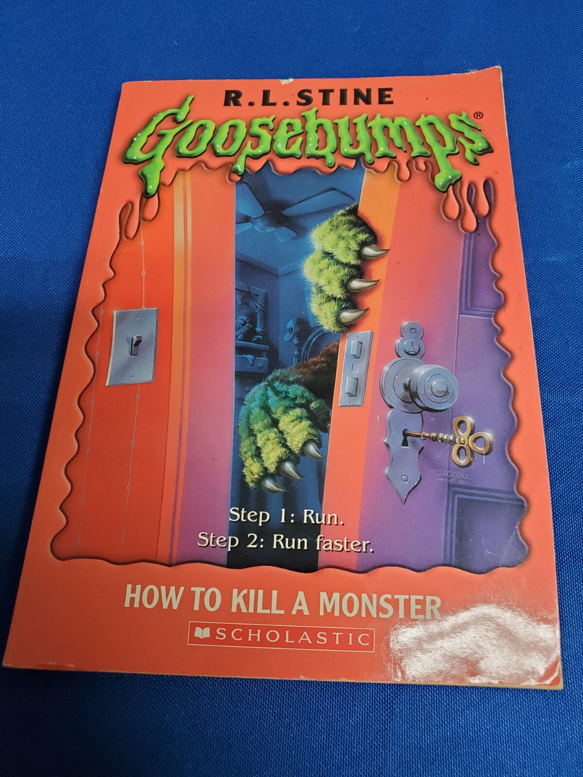 Vintage 1996 R.L. Stine Goosebumps #46 How To Kill A Monster