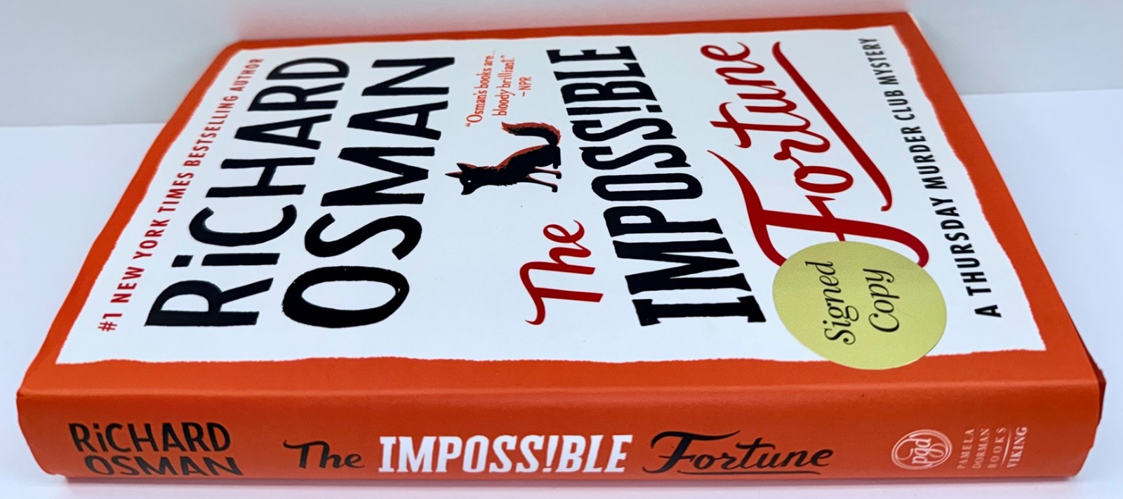 SIGNED – The Impossible Fortune A Thursday Murder Club Mystery byRichard Osman