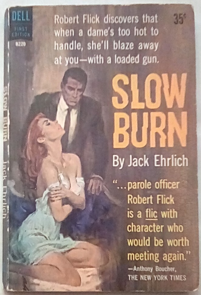 Slow Burn by Jack Ehrlich (1961, Paperback, 1st Edition)