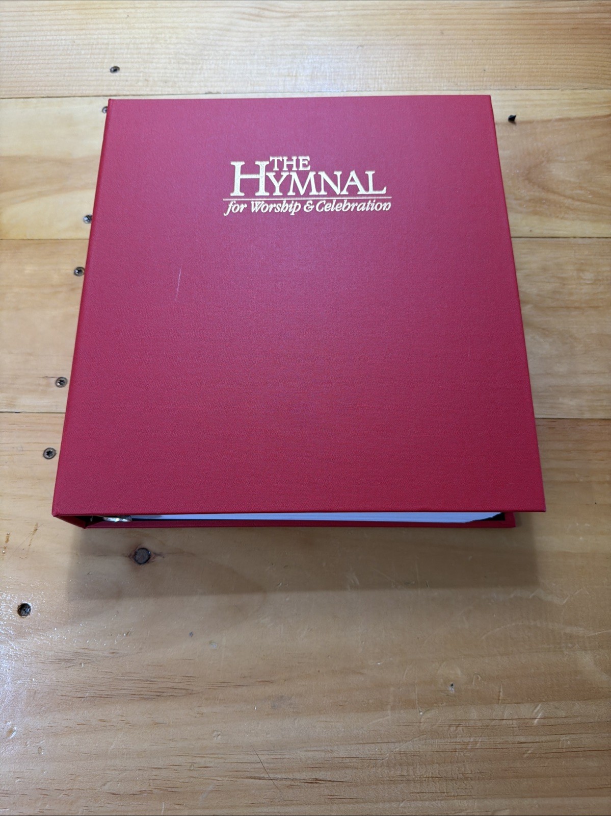 THE HYMNAL FOR WORSHIP & CELEBRATION Accompaniment Piano Spiral 3 Ring Binder