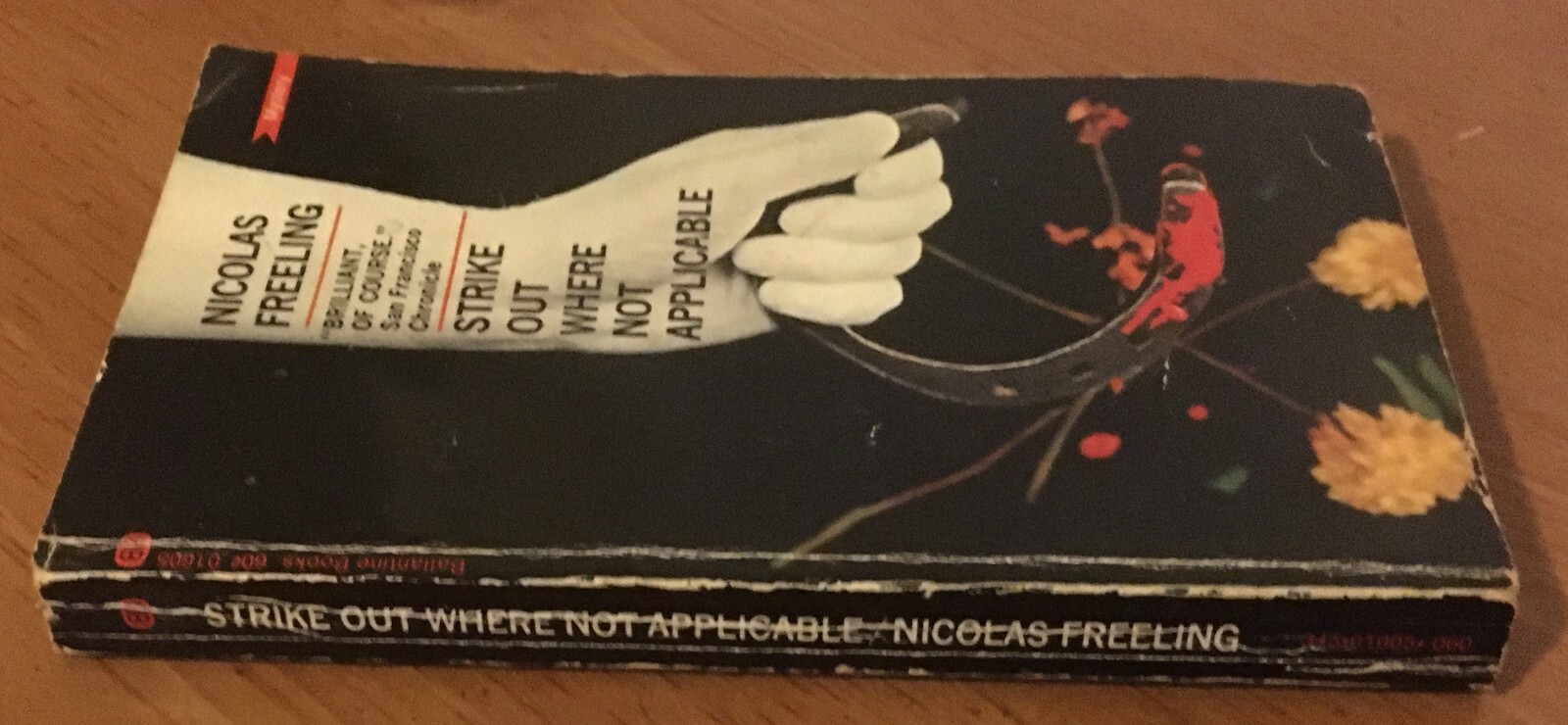 Strike Out Where Not Applicable by Nicolas Freeling 1969 Ballantine Paperback