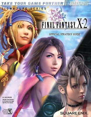 Final Fantasy X-2 Brady Games Official Strategy Guide & FF XIII PIGGYBACK book