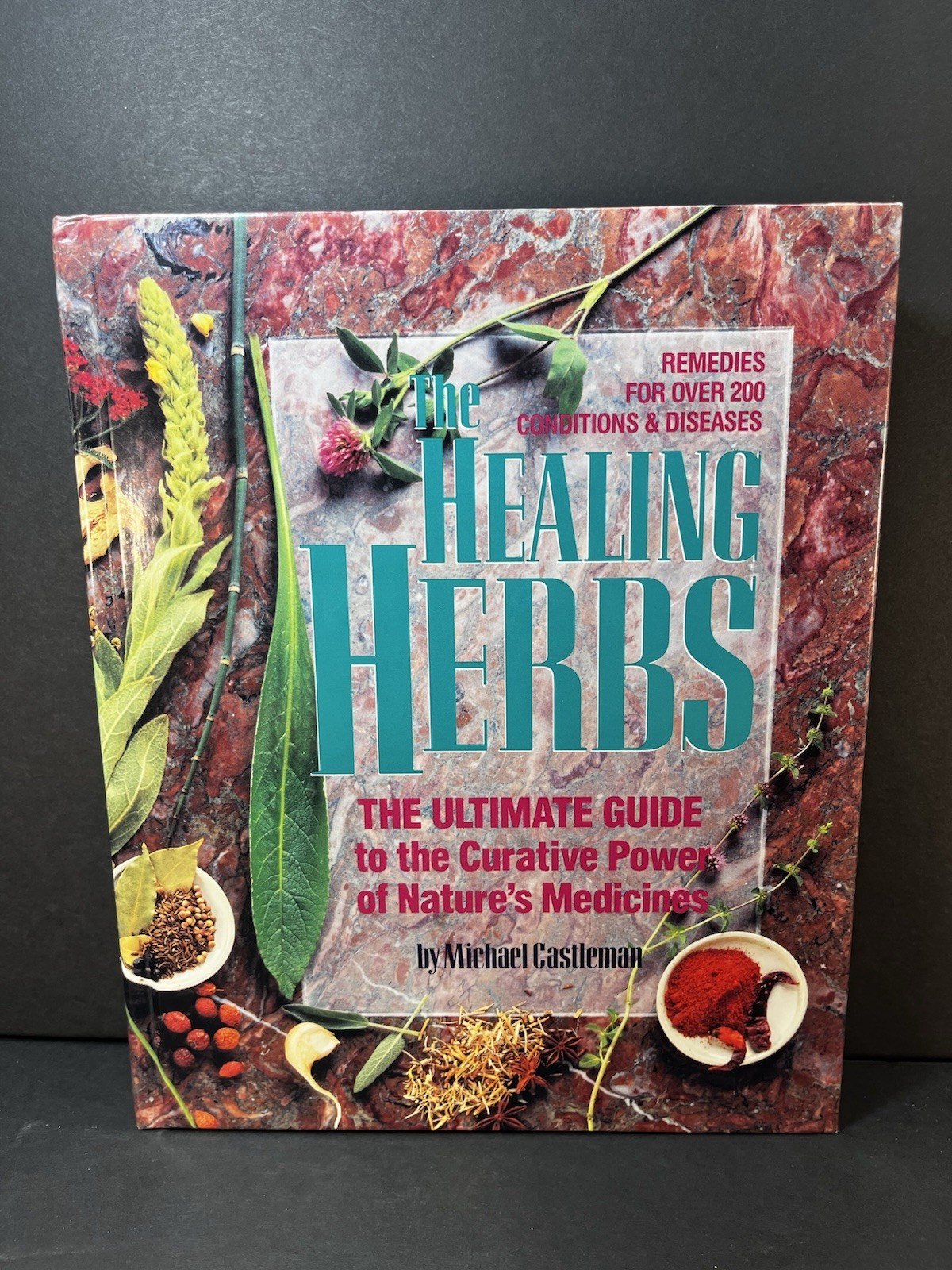 Healing Herbs by Michael Castleman 1991 Rodale Press HC – Herbal Remedies