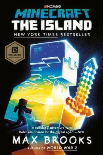 Minecraft: The Island: An Official Minecraft Novel – Paperback – GOOD