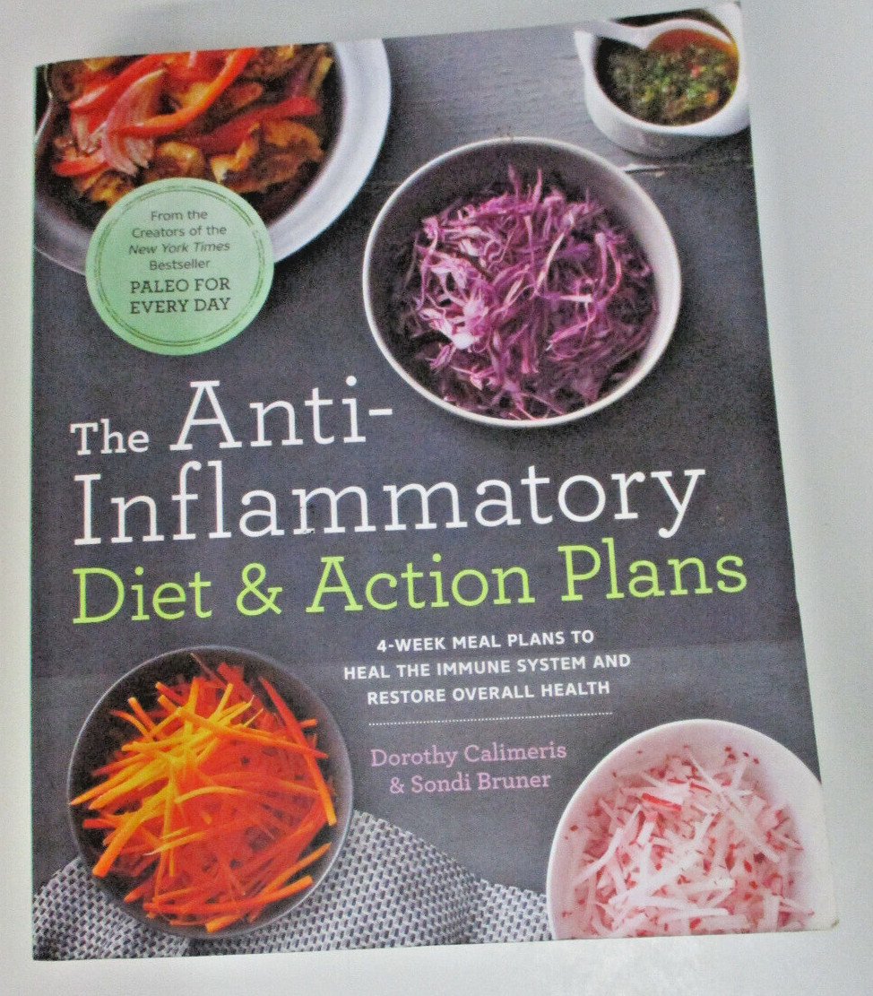 The Anti-Inflammatory Diet & Action Plans, by Calimeris/Bruner – 9781641522014