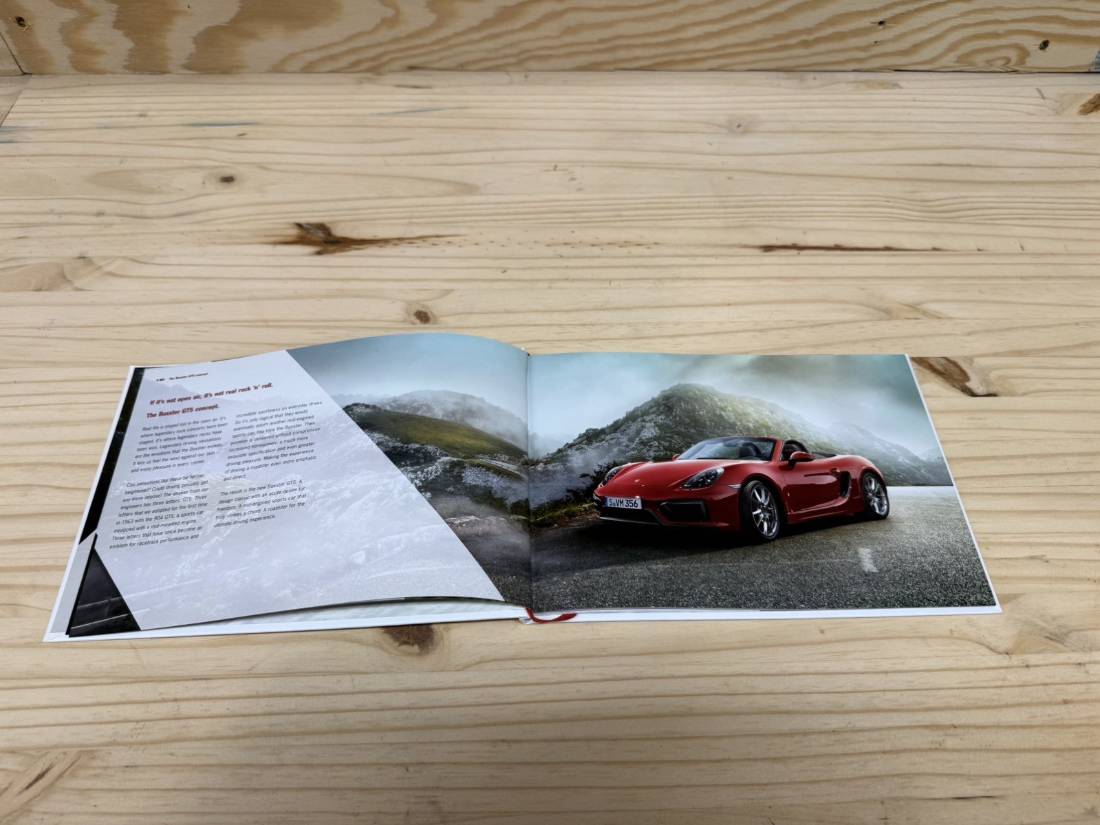 2015 Boxster GTS Hardcover Book