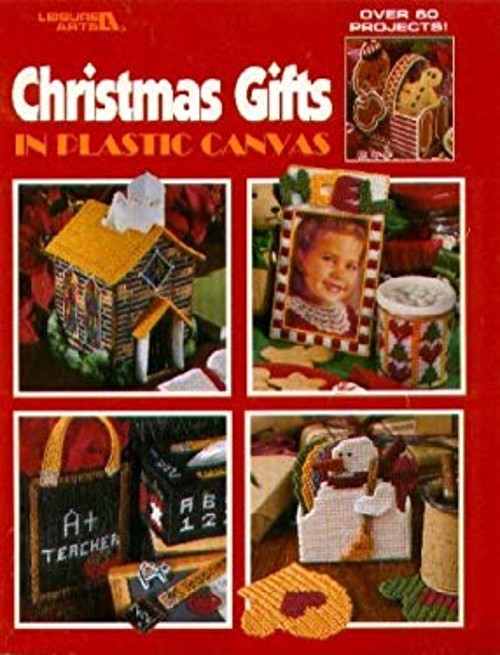 Christmas Gifts in Plastic Canvas Hardcover Inc Staff Leisure Art