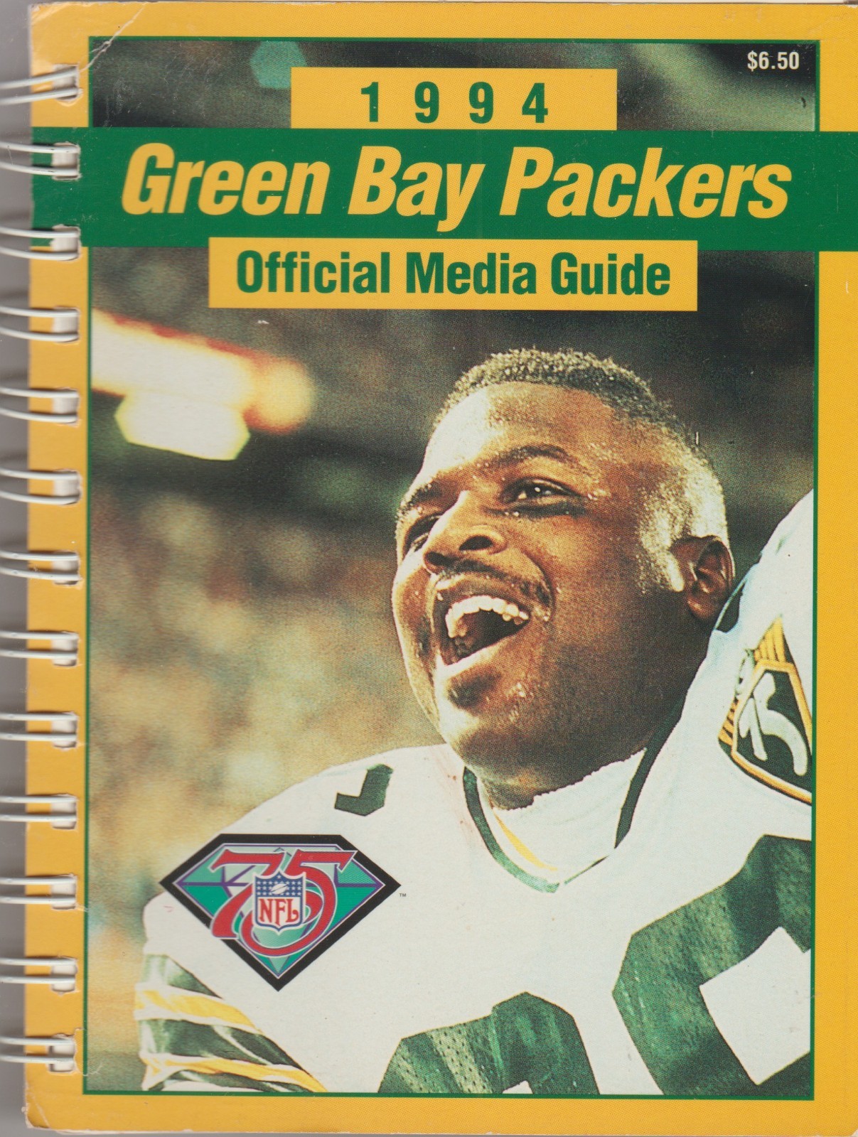 *GREEN BAY PACKERS* 1994 MEDIA GUIDE 308 Pages
