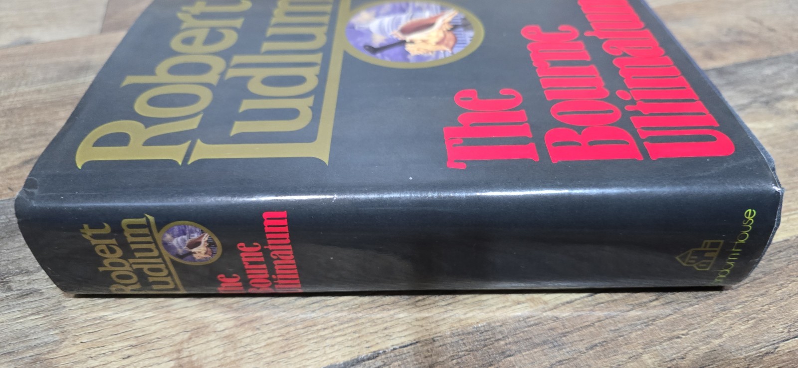 The Bourne Ultimatum, by Robert Ludlum, HCDJ 1990 Stated First Edition