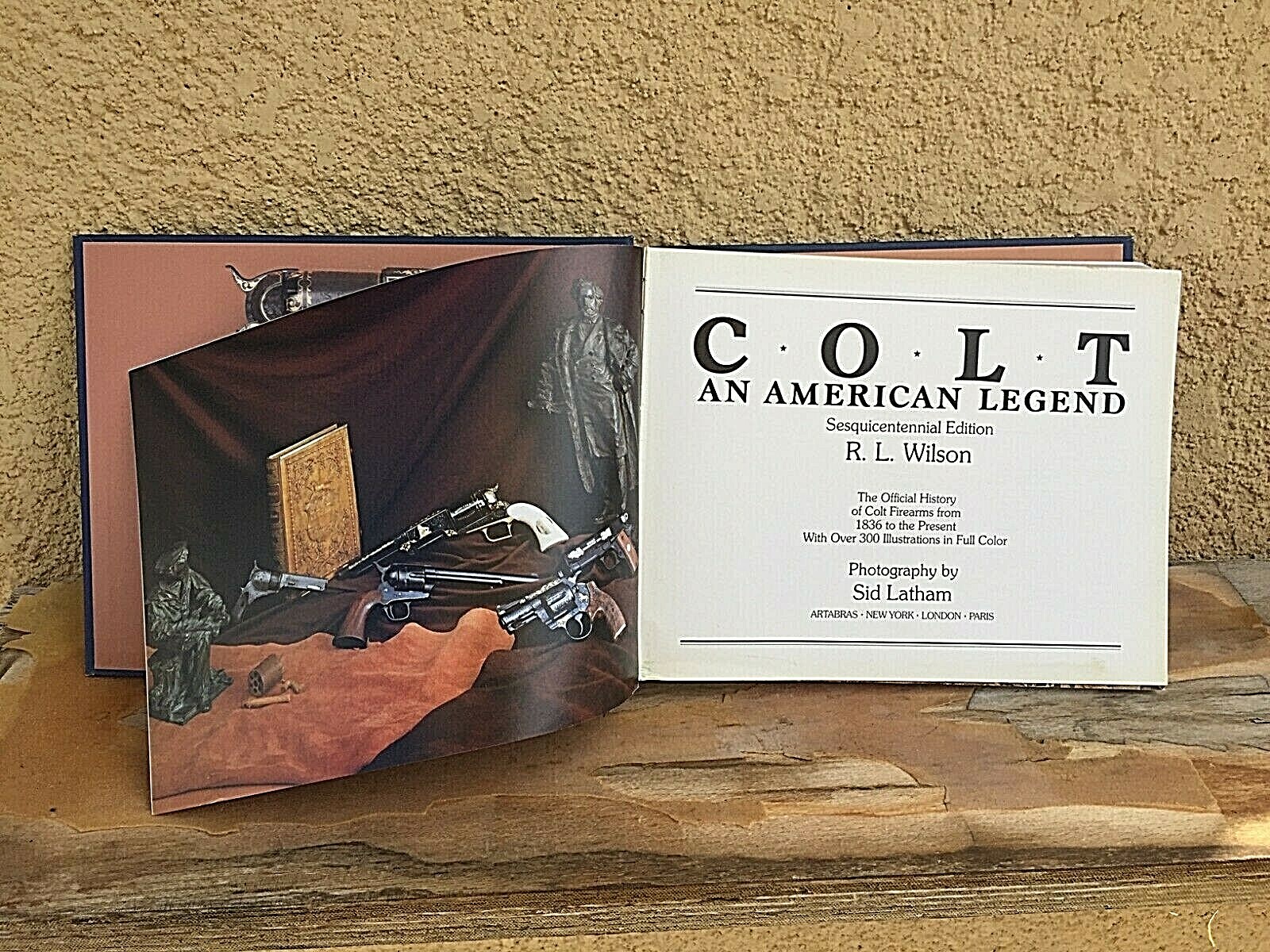 BOOK 1985 COLT AN AMERICAN LEGEND HEAVY BOOK ALBUM 406 PAGES