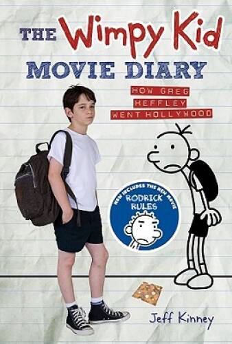 The Wimpy Kid Movie Diary (Diary of a Wimpy Kid) – Hardcover – GOOD
