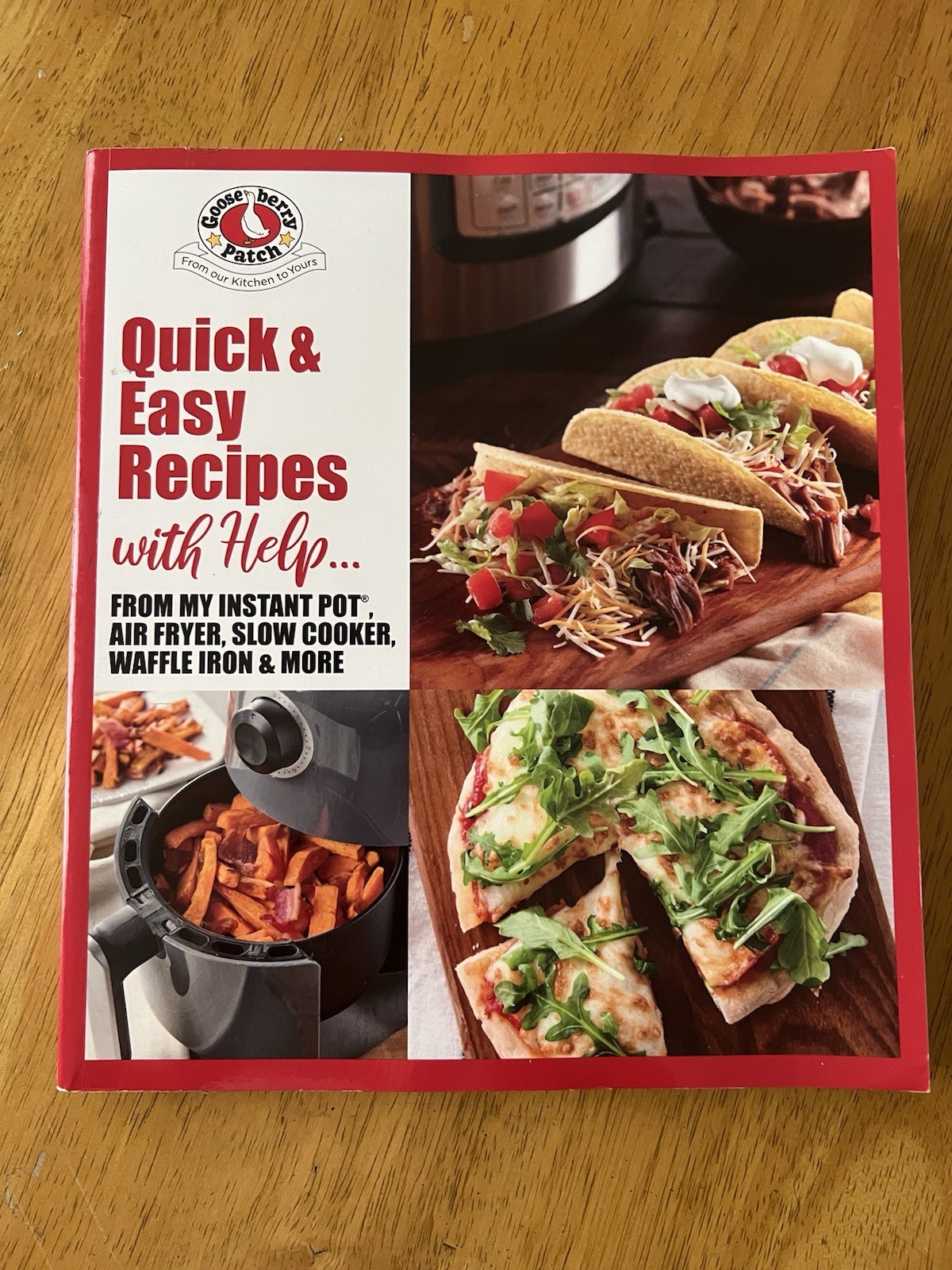 Gooseberry Patch Quick & Easy Recipes With Help… Paperback 286 Pages