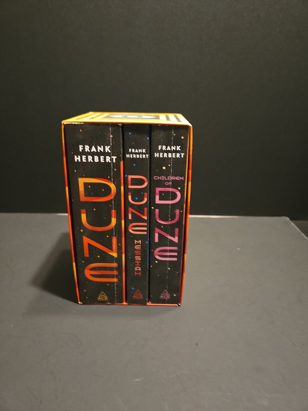 Frank Herbert’s Dune Saga 3-Book Boxed Set Very Good Condition!