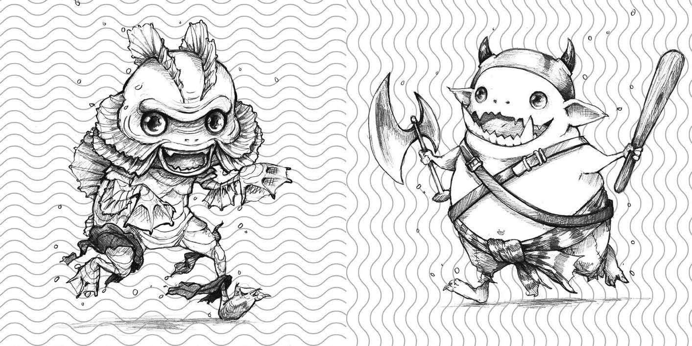 Pop Manga Cute and Creepy Coloring Book, d’Errico, Camilla, New Book