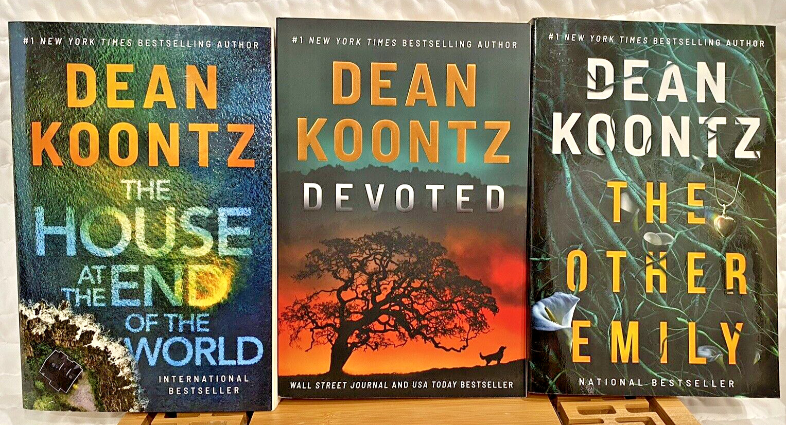 Dean Koontz Lot of 3 Books – Mystery / Suspense / Crime / Thriller EUC