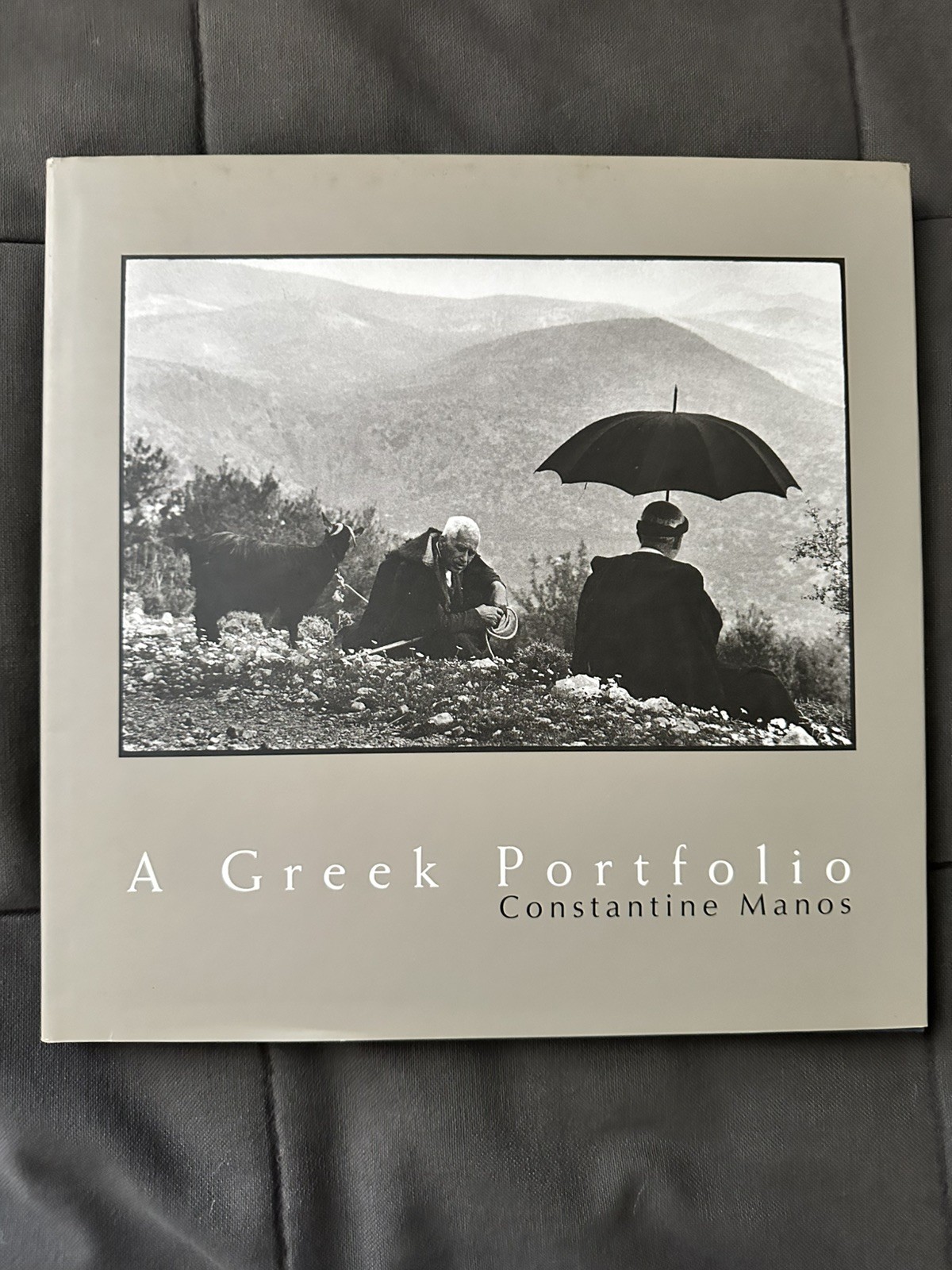 A GREEK PORTFOLIO By Constantine Manos – Hardcover + Extras