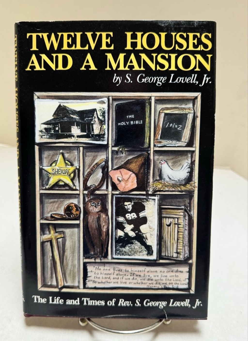 TWELVE HOUSES AND A MANSION By S. George Lovell – Hardcover Dust Jacket SIGNED