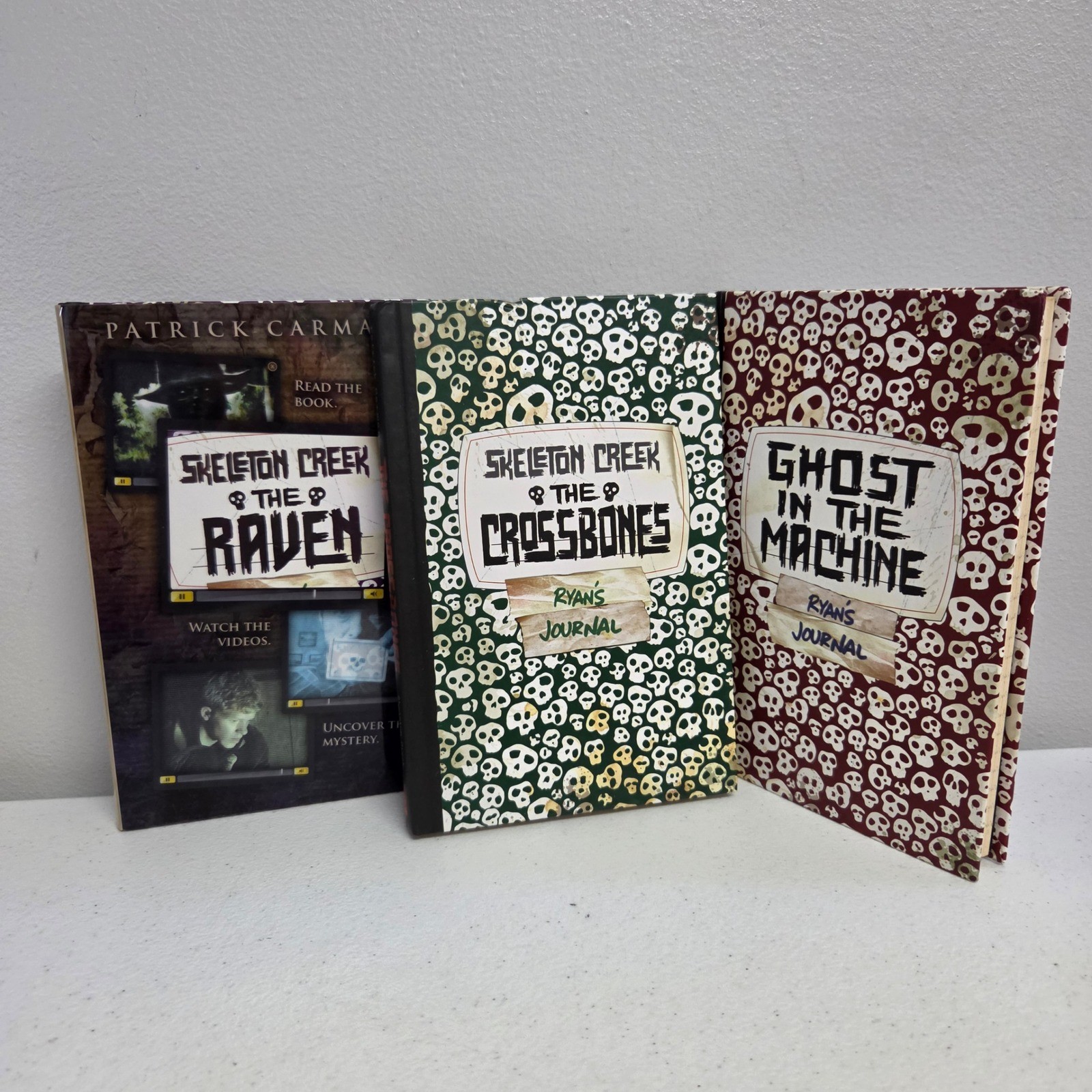 Skeleton Creek Patrick Carman Ryans Journal Books 2 3 4 Ghost Raven Crossbones