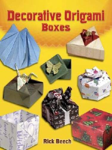 Decorative Origami Boxes (Dover Origami Papercraft) – Paperback – GOOD