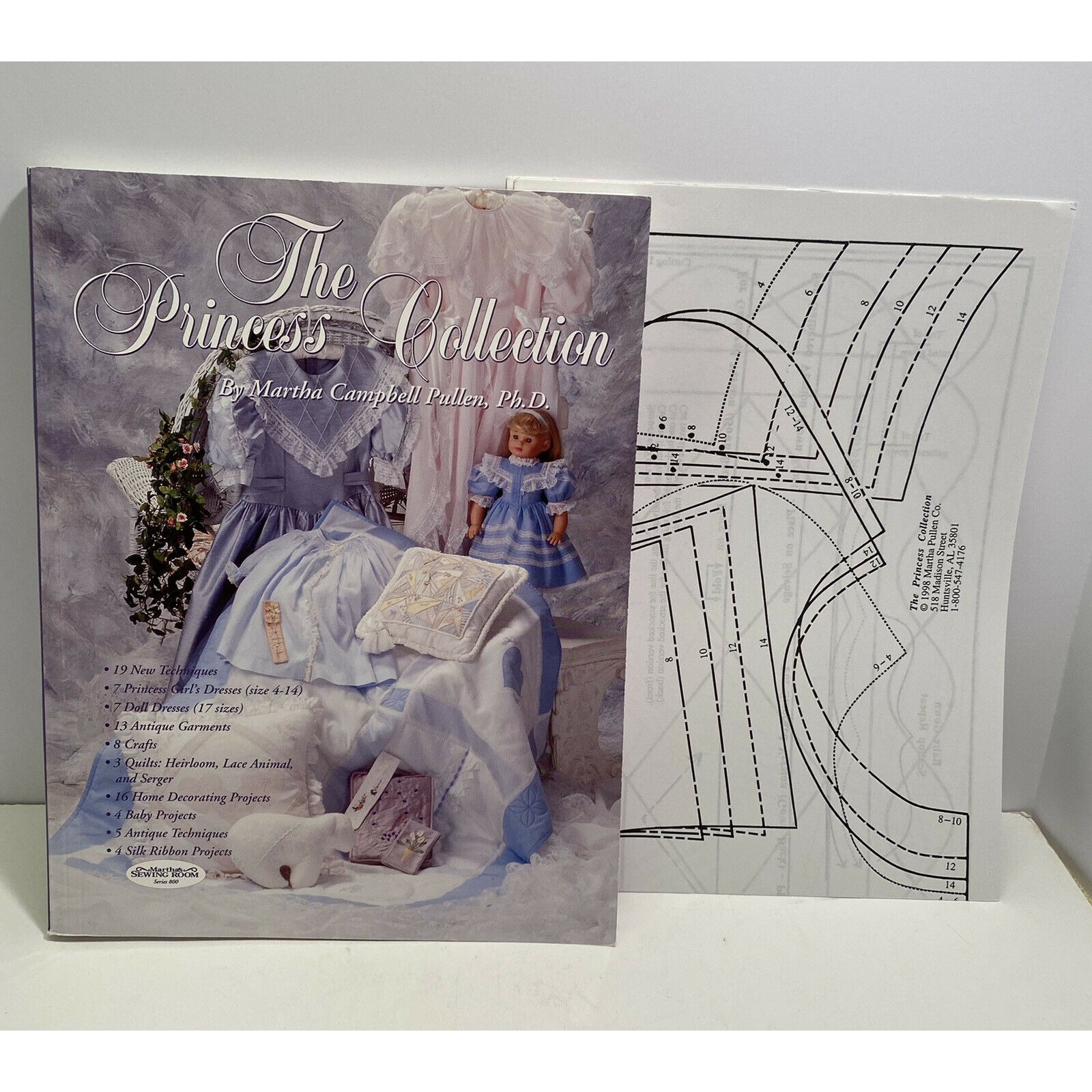 The Princess Collection Martha’s Sewing Room Series 800 Pullen 230 pages 1998