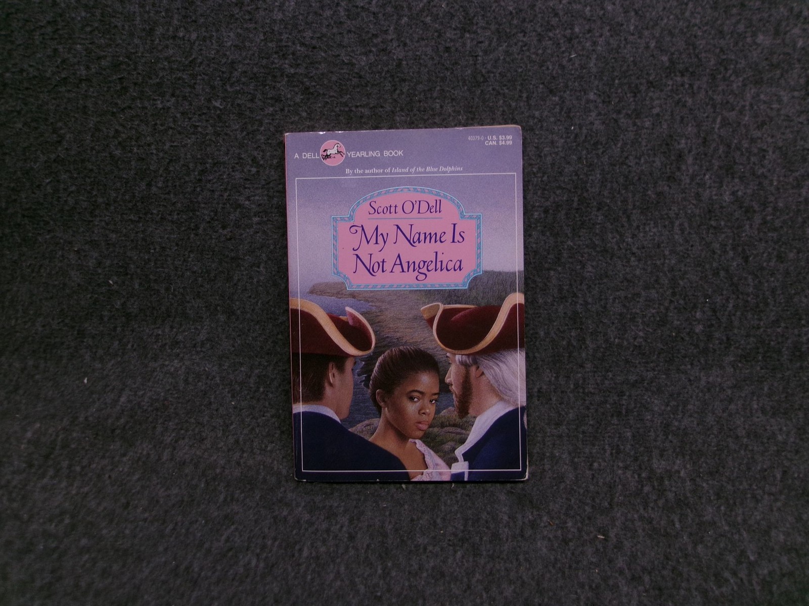 Scott ODell My Name Is Not Angelica Paperback Yearling Dell Historical Fiction