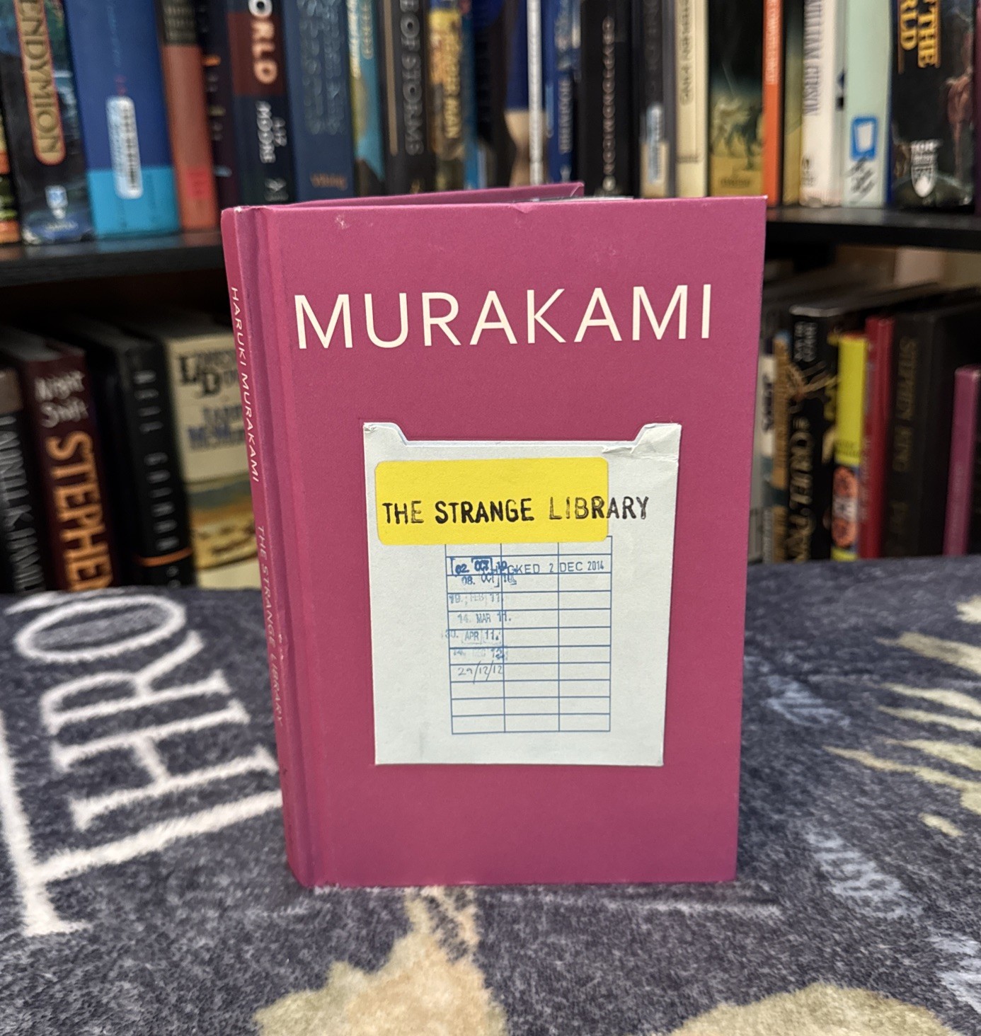 The Strange Library – Haruki Murakami (Hardcover) First Edition/1st Print, VG