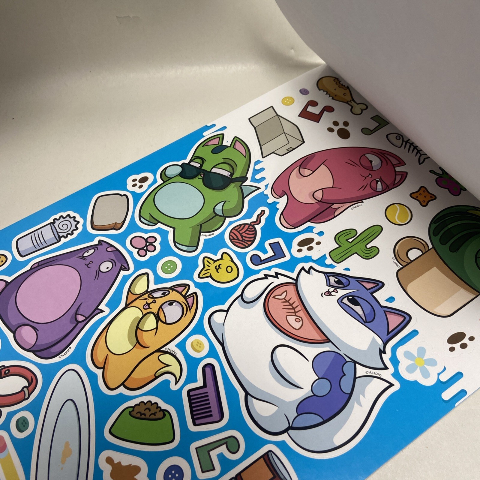 Lost Kitties Create A Scene Sticker Activity Coloring Book Paperback Pad