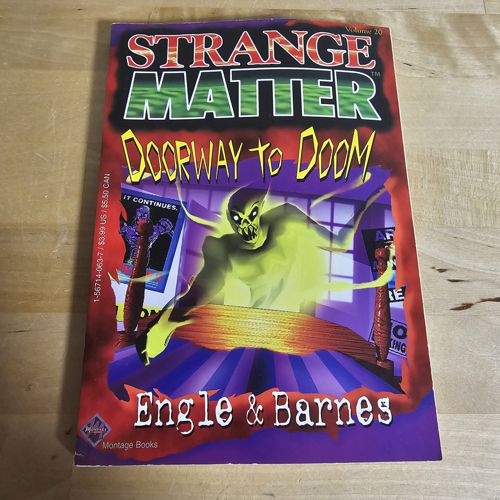 DOORWAY TO DOOM (STRANGE MATTER ; VOL, 20) By Marty M. Engle & Johnny Ray Barnes
