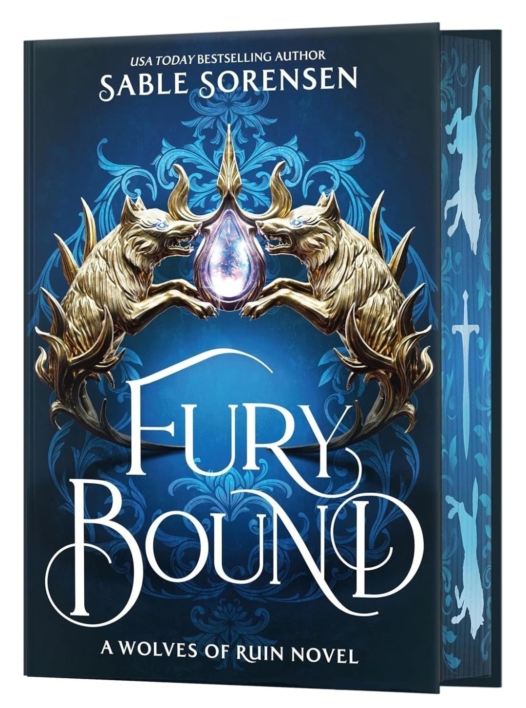Fury Bound Deluxe Limited Edition by Sable Sorensen Sprayed Edges 1st Edition HC