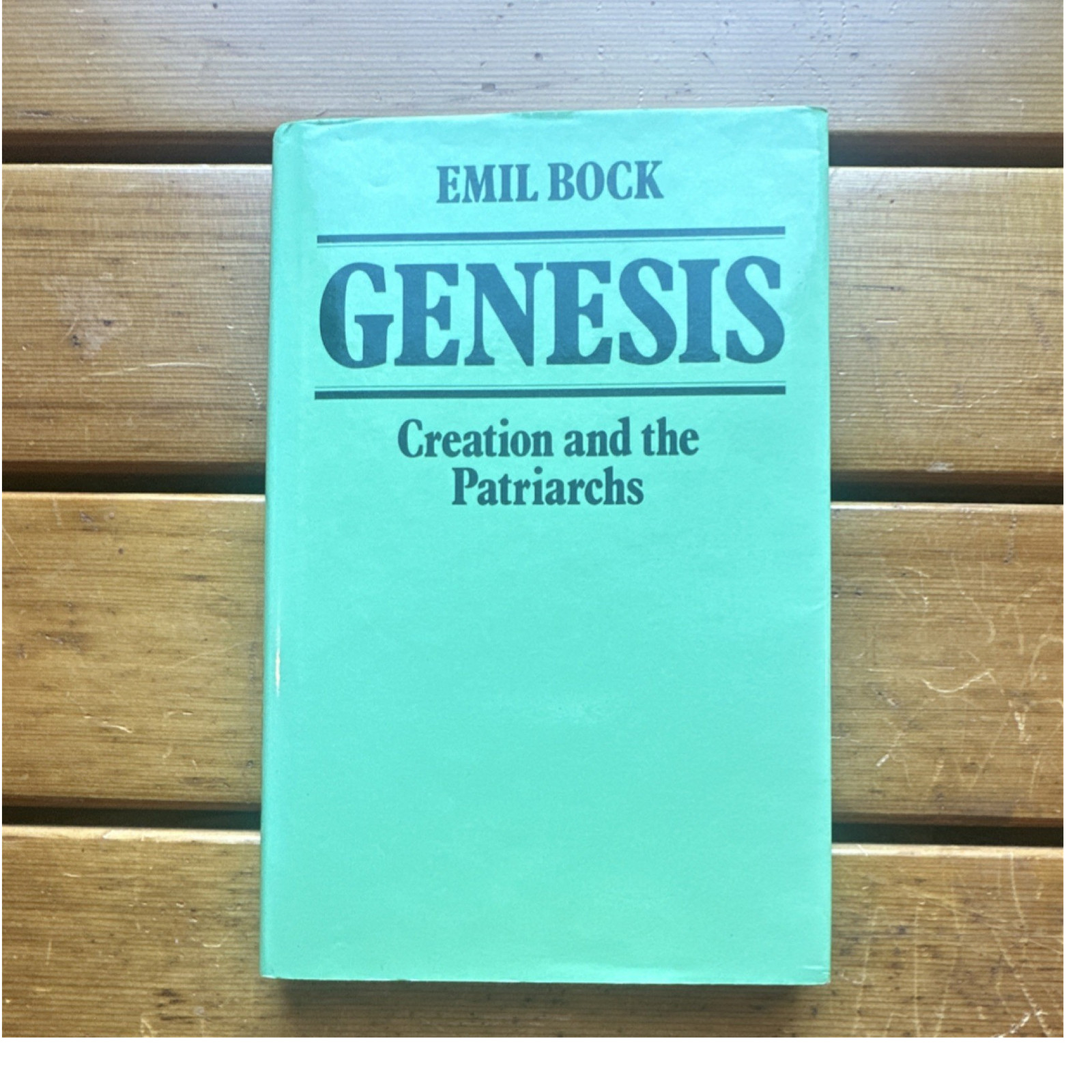 Genesis Creation and the Patriarchs Emil Bock Hardcover Floris Books Religion