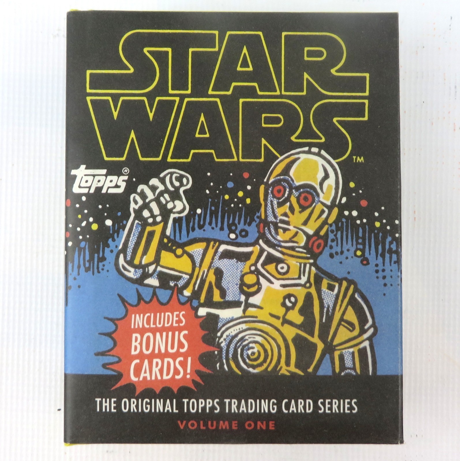 TOPPS STAR WARS BOOK Hardcover Abrams Comicarts w/Bonus Cards! Trading Series