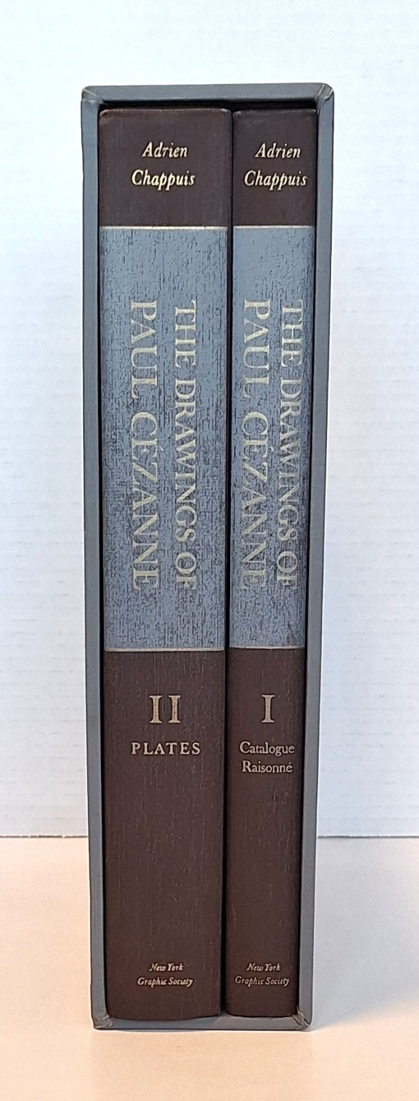 Drawings of Paul Cezanne: A Catalogue Raisonne Adrien Chappui, 1973 First Print